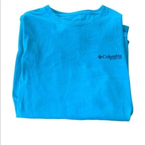 COLUMBIA LONG SLEEVE TEE SIZE LARGE